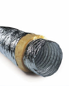 Conduit de distribution d'air flexible - SONOAFS-ALU - AFS FLEXIBLE DUCT - en aluminium / à isolation thermique