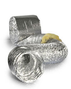 Conduit de distribution d'air flexible - ISOAFS-ALU FORTE - AFS FLEXIBLE DUCT - en aluminium / à isolation thermique