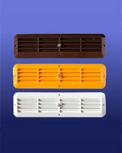 Grille de transfert acoustique - AFS FLEXIBLE DUCT - de porte