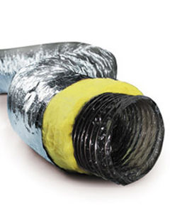 Conduit de distribution d'air flexible - ISOAFS-POLY.181  - AFS FLEXIBLE DUCT - à isolation thermique