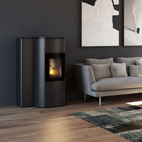 Poêle à bois - ECO CIPPATINA - CS THERMOS S.R.L. - à granulés / 10 kW - 20 kW / à poser