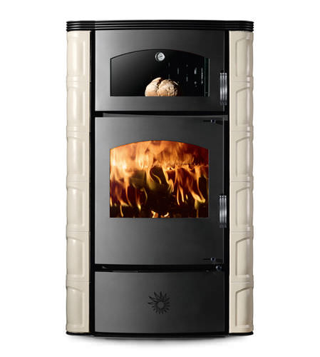 Poêle à bois - ALICE - CS THERMOS S.R.L. - contemporain / en métal