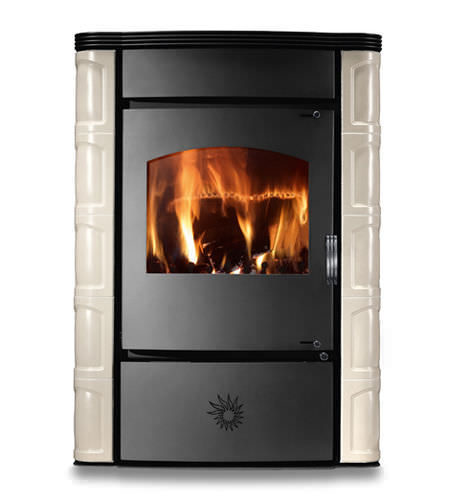 Poêle à bois - ALADINO - CS THERMOS S.R.L. - contemporain / en métal