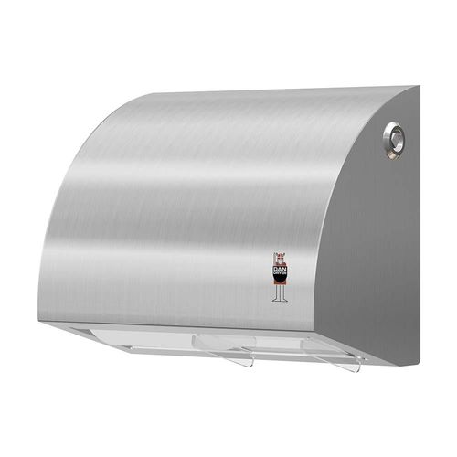 Distributeur de papier toilette mural - 278 - DAN DRYER A/S - en inox / professionnel