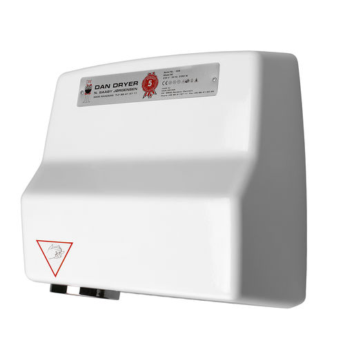 Sèche-mains automatique - AE - DAN DRYER A/S - mural / en fonte d'aluminium