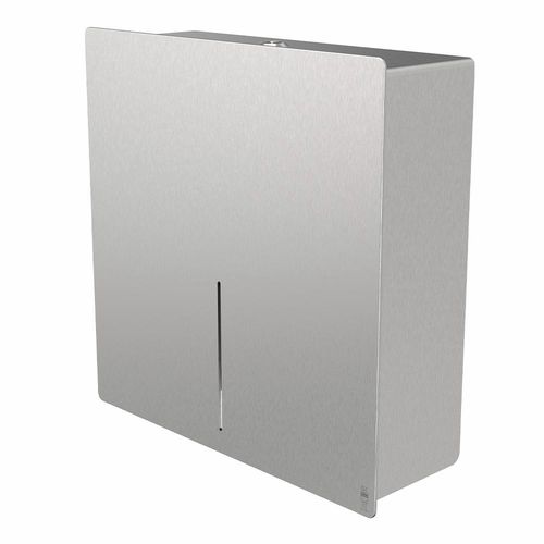 Distributeur de papier toilette mural - 4080 - DAN DRYER A/S - en inox / pour sanitaire public