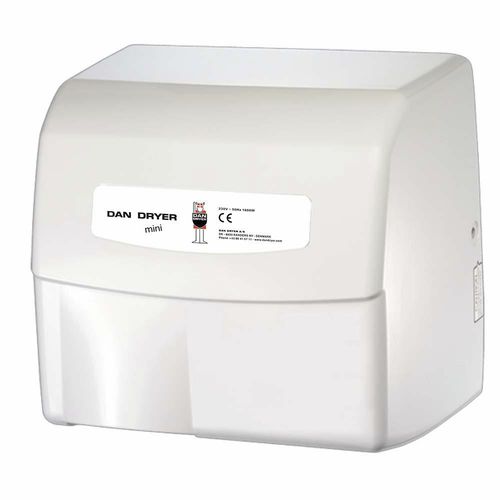 Sèche-mains automatique - Mini - DAN DRYER A/S - mural / en fonte d'aluminium