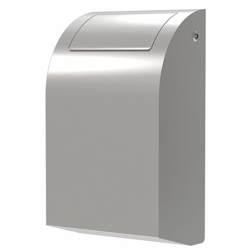 Poubelle hygiénique - 292 - DAN DRYER A/S - murale / en inox / avec couvercle