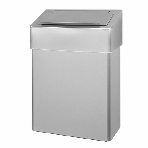 Poubelle hygiénique - 1104 - DAN DRYER A/S - murale / en acier inoxydable brossé / contemporaine