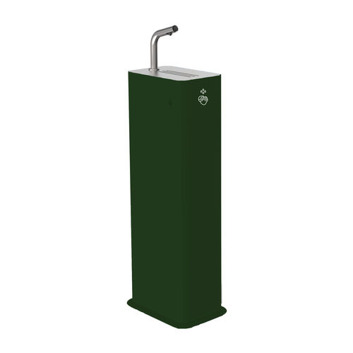 Distributeur de gel hydroalcoolique en îlot - 3194 - DAN DRYER A/S - automatique / personnalisable / avec logo personnalisé