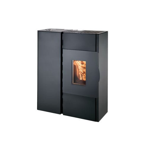 Poêle à granulés - HSP 4.0-F2 - HAAS + SOHN Ofentechnik GmbH - 8,5 kW / à poser / central