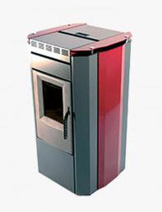 Poêle à granulés de bois - PKH-8.5 - Hansa Öl- und Gasbrenner GmbH - contemporain / en inox