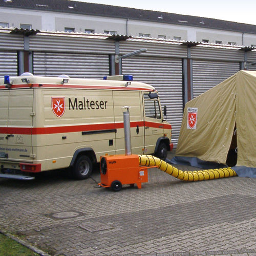 Aérotherme fioul - K 30 T - Dantherm Group A/S - à poser / portable