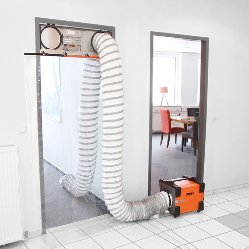 Ventilateur extracteur - DCS-PF 1000 - Dantherm Group A/S - sur pied / professionnel / industriel