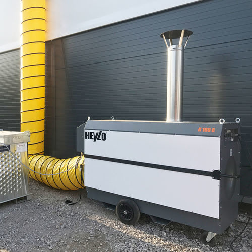 Aérotherme fioul - K 160 R - Dantherm Group A/S - en îlot / mobile