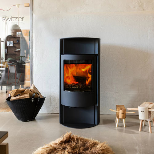 Poêle à bois - ORION - Jydepejsen A/S - 0 - 5 kW / 8 kW / au sol