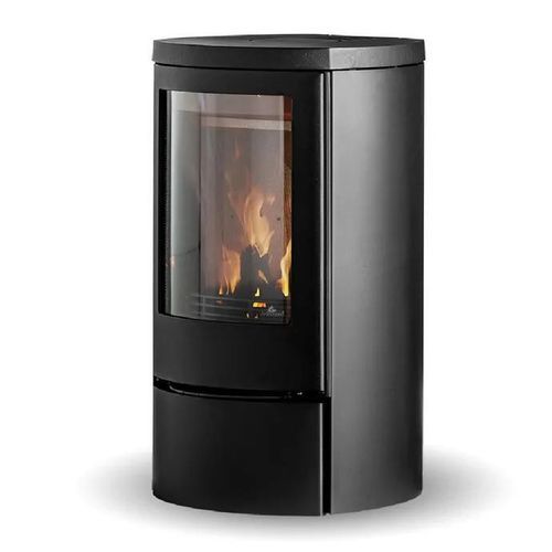 Poêle à bois - COZY CLASSIC LOW - Jydepejsen A/S - 3 kw – 8 kw / à poser / contemporain