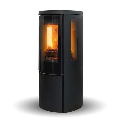 Poêle à bois - COZY MODERN SIDEGLASS - Jydepejsen A/S - 3 kw – 8 kw / à poser / à 3 faces