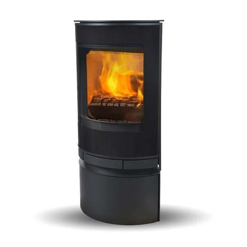Poêle à bois - ELEGANCE CLASSIC - Jydepejsen A/S - 3 kw – 8 kw / à poser / contemporain