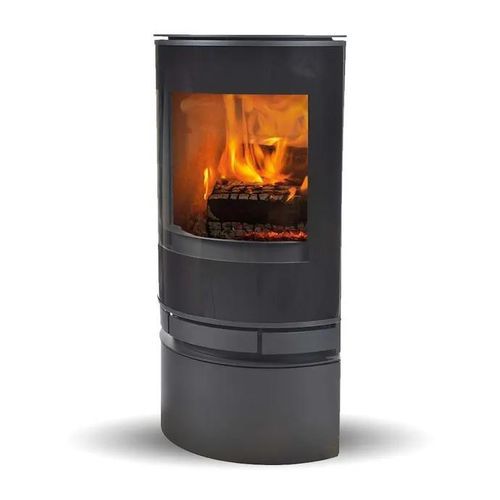 Poêle à bois - ELEGANCE JUNIOR - Jydepejsen A/S - 3 kw – 5 kw / à poser / contemporain