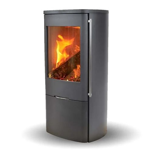 Poêle à bois - SENZA - Jydepejsen A/S - 3 kw – 5 kw / à poser / contemporain