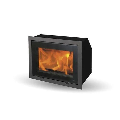 Insert de cheminée à bois - H530 MODERN - Jydepejsen A/S - en acier / à convection naturelle / contemporain