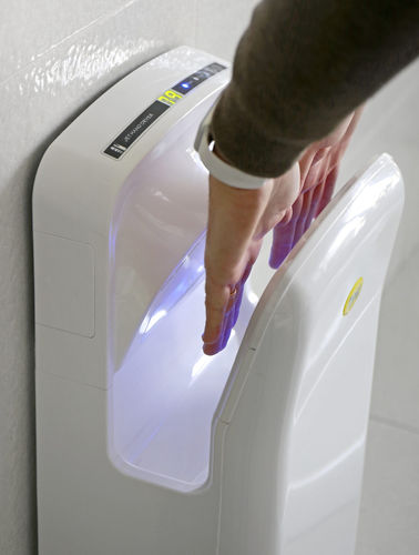 Sèche-mains électronique - TWIST 734 - MO-EL - mural / en ABS / à grande vitesse