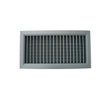 Grille de ventilation en acier galvanisé - UM SERIES - MP3 - en aluminium anodisé / rectangulaire / pour le soufflage et la reprise d'air