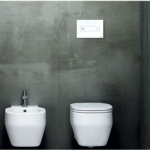 Bouton de chasse d'eau double - OCEANIA - OLI - Sistemas Sanitários S.A. - professionnel / résidentiel