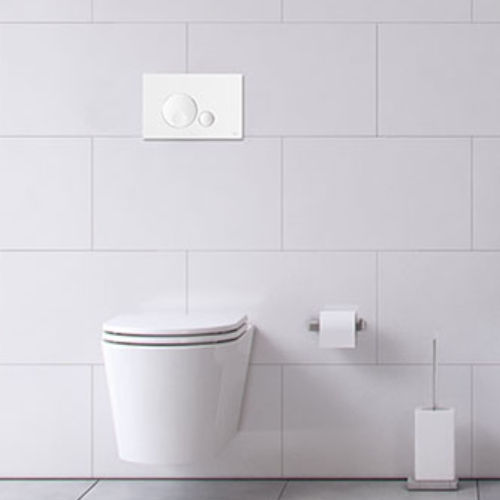 Bouton de chasse d'eau double - GLOBE - OLI - Sistemas Sanitários S.A. - professionnel / résidentiel