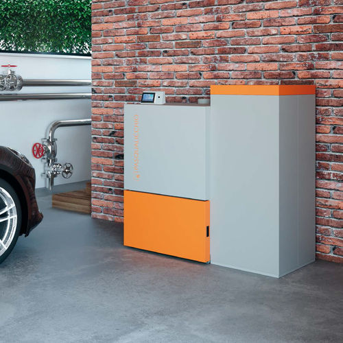 Chaudière à biomasse - COMPACT POWER PLUS - Pasqualicchio - à granulés / avec chauffe-eau / résidentielle