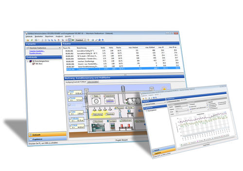 Logiciel d'analyse énergétique - SOLAR-COMPUTER GmbH - de conception / d'analyse et de simulation / de calcul thermique