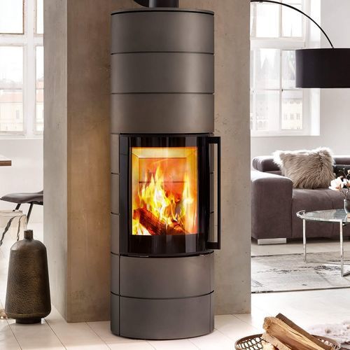 Poêle à bois - ambiente a4 - Spartherm - The Fire Company - 5 kW - 10 kW / 0 - 5 kW / au sol