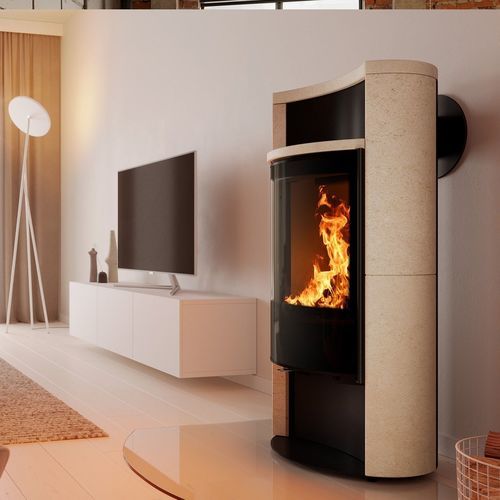 Poêle à bois - Sino City - Spartherm - The Fire Company - 0 - 5 kW / 5 kW - 10 kW / au sol