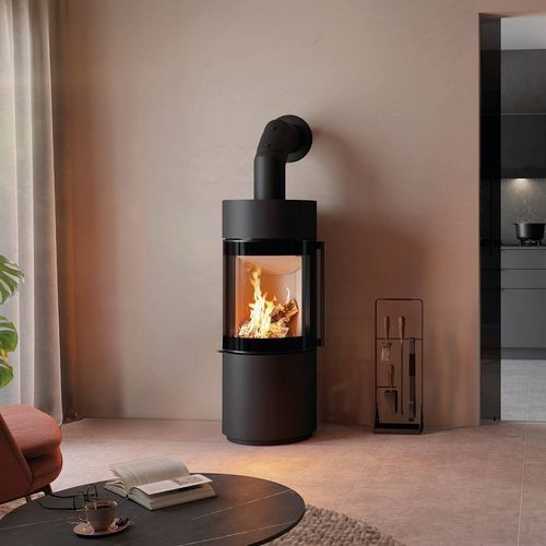 Poêle à bois - Passo XS - Spartherm - The Fire Company - 5 kW - 10 kW / 0 - 5 kW / au sol