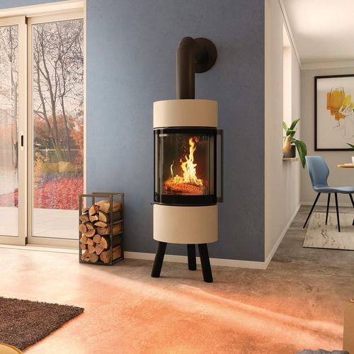 Poêle à bois - Passo XS tripod - Spartherm - The Fire Company - 5 kW - 10 kW / 0 - 5 kW / sur pieds