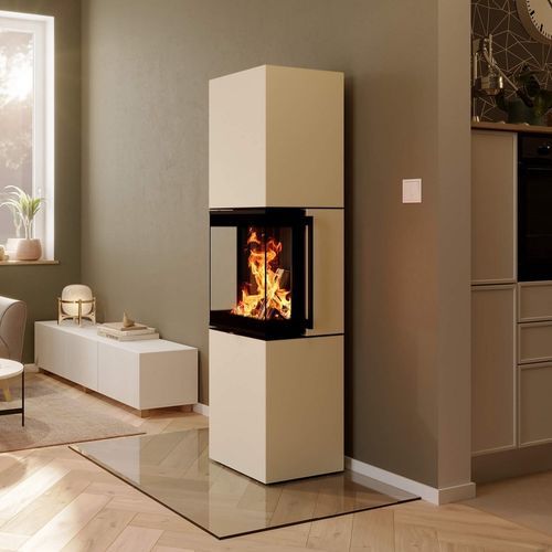 Poêle à bois - Trico L - Spartherm - The Fire Company - 0 - 5 kW / 5 kW - 10 kW / au sol