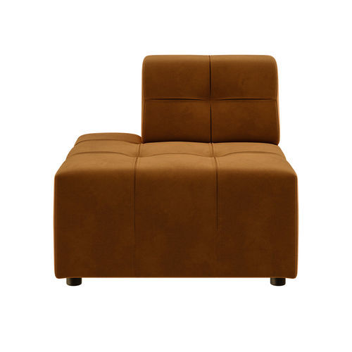 Canapé modulable - BRESCIA - EUROFASHION HOMETEXTILES & CONCEPTS - contemporain / en tissu / cuivré