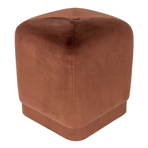 Pouf contemporain - BOBO - EUROFASHION HOMETEXTILES & CONCEPTS - en tissu / en bois / carré
