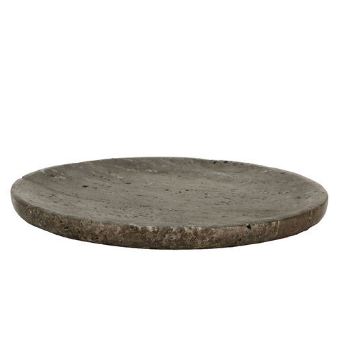 Plateau de service en travertin - AMINA M - EUROFASHION HOMETEXTILES & CONCEPTS - fait main