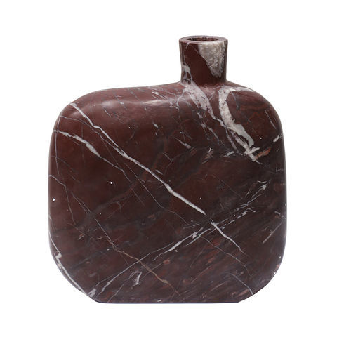 Vase contemporain - MIRA M - EUROFASHION HOMETEXTILES & CONCEPTS - en marbre / de table / rouge