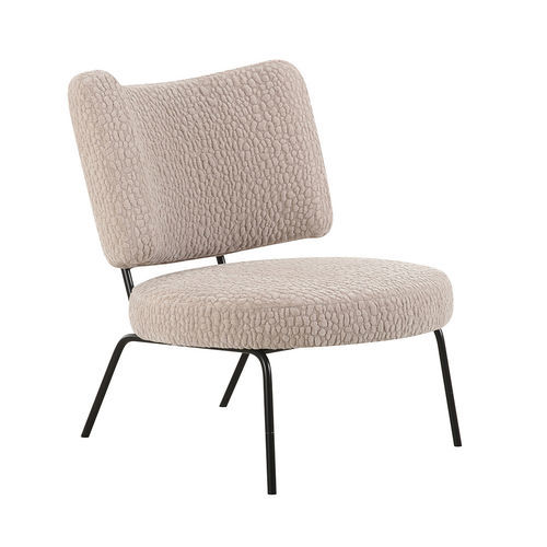 Chauffeuse contemporaine - NONA - EUROFASHION HOMETEXTILES & CONCEPTS - en tissu / en contreplaqué / blanche