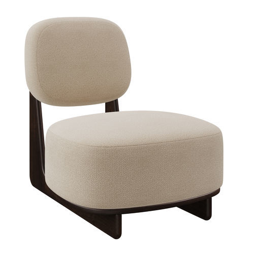 Chauffeuse contemporaine - TATE - EUROFASHION HOMETEXTILES & CONCEPTS - en tissu / en hêtre / grise