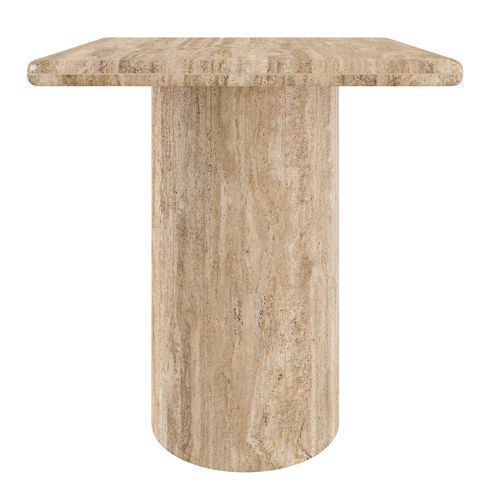 Table d'appoint contemporaine - BEGA M - EUROFASHION HOMETEXTILES & CONCEPTS - en marbre / avec piètement en marbre / carrée