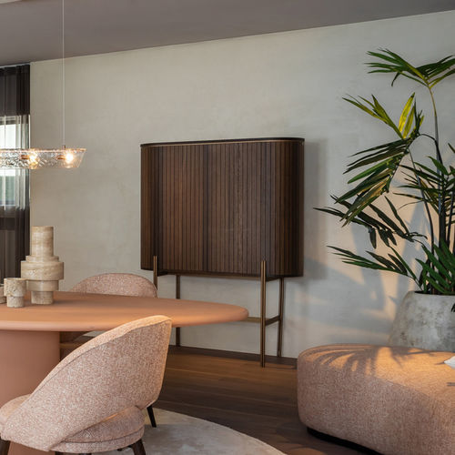 Buffet haut - MESA - EUROFASHION HOMETEXTILES & CONCEPTS - contemporain / en MDF / en métal