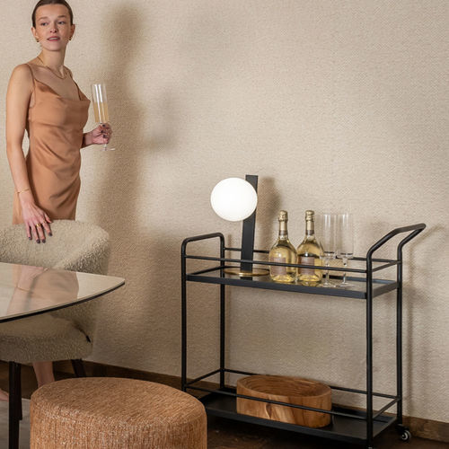 Lampe de table - ARMADO - EUROFASHION HOMETEXTILES & CONCEPTS - en métal / en verre / contemporaine