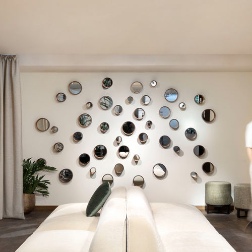 Miroir mural - FROME - EUROFASHION HOMETEXTILES & CONCEPTS - contemporain / rond / en fer