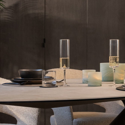 Flûte à champagne en verre - OTHO - EUROFASHION HOMETEXTILES & CONCEPTS - professionnelle