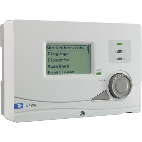 Unité de contrôle pour installation domotique - UVR610K - Technische Alternative elektr. Steuerungsgerätegesellschaft m.b.H. - pour éclairage / pour ventilation