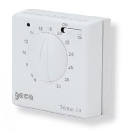 Thermostat mécanique - TERMO 14 - TECNOCONTROL SRL - pour climatisation / mural / blanc